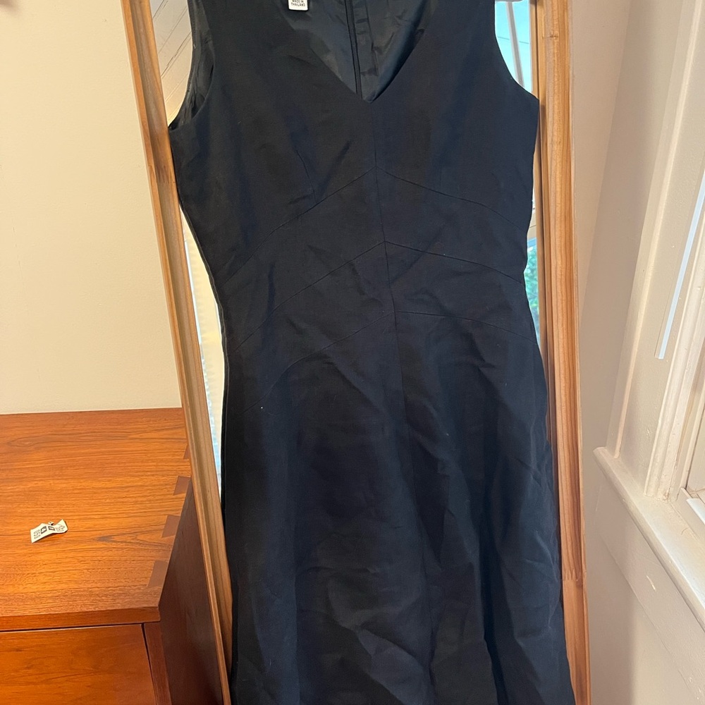 Talbots Black Midi Dress